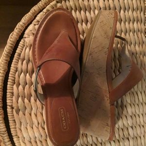 Coach platform shoes